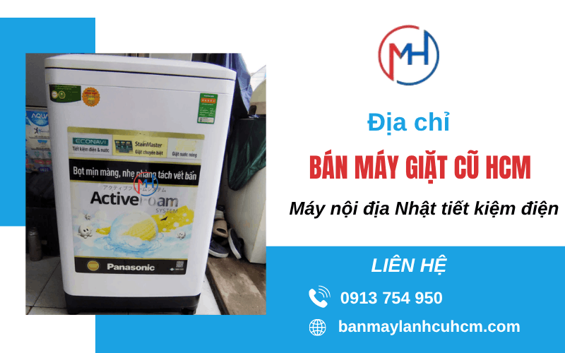bán máy giặt cũ HCM