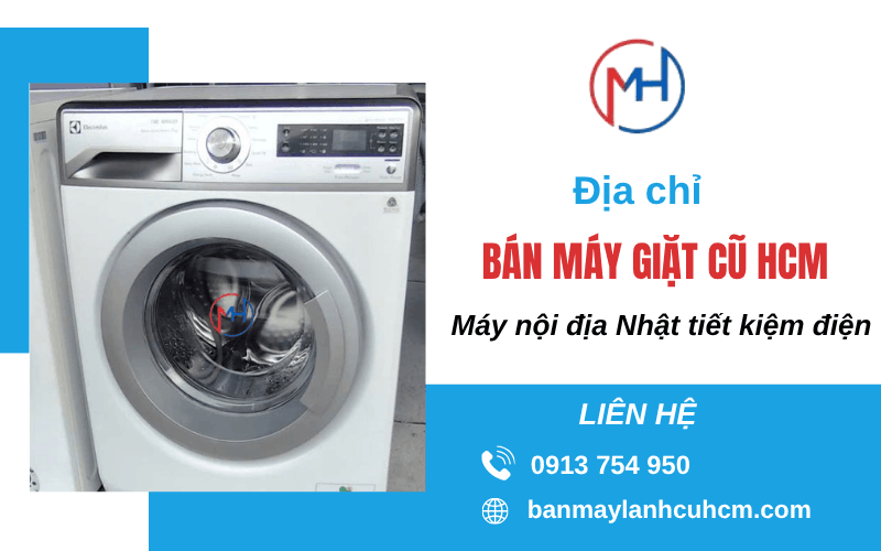 bán máy giặt cũ HCM